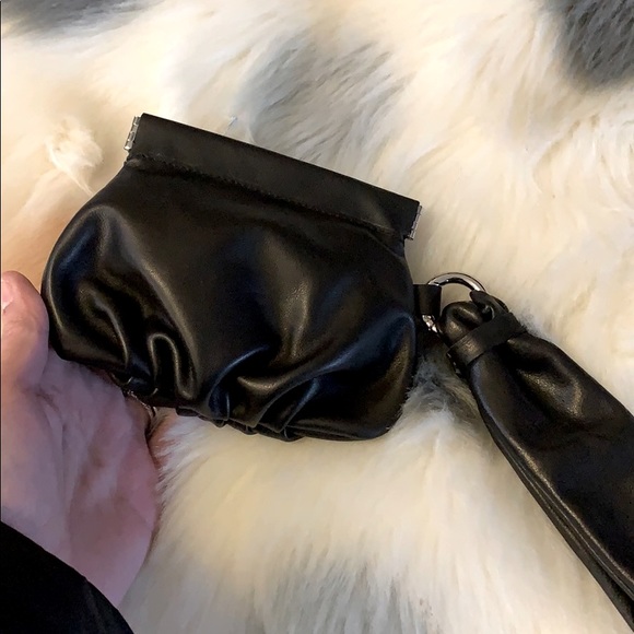 ZARA leather pouch wristlet - Picture 2 of 6